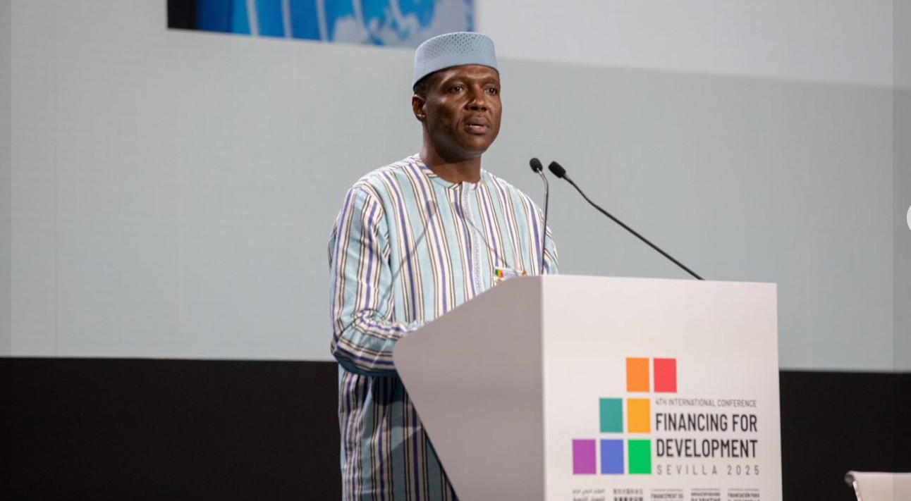 Discours du Premier ministre Abdoulaye Maiga au nom de l'AES devant la 4e Conférence internationale sur le financement du développement à Séville